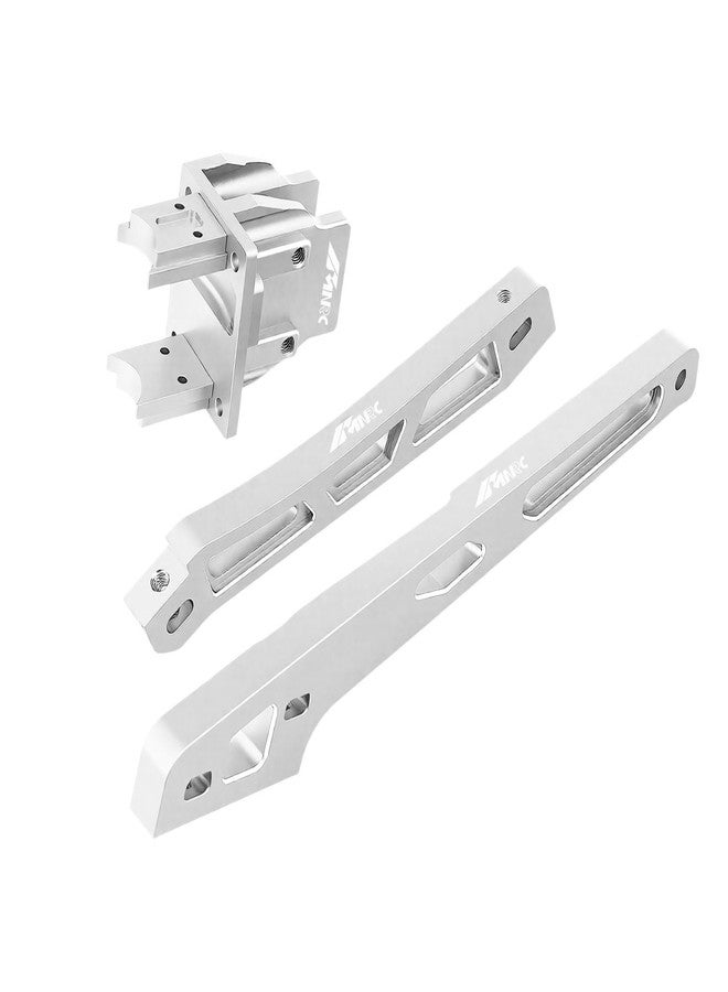 NMNRC Alloy Center Differential Diff Mount & Front Rear Chassis Brace for Arrma 1/8 Kraton 6S 4X4 RTR V6 Series Upgrade Part Sliver - Image 1